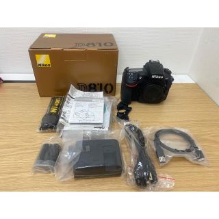 ニコン(Nikon)の【美品級】 Nikon D810   ボディ 元箱付き  ショット数6787枚(デジタル一眼)