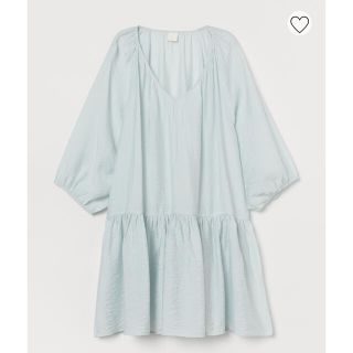 エイチアンドエム(H&M)の新品・H&M・エアリーコットンワンピース・ワンピース・ワンピ・チュニック(ミニワンピース)