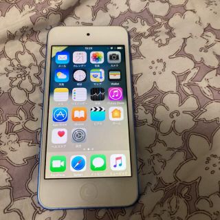 アイポッドタッチ(iPod touch)のiPod touch 6世代16GB 本体イヤホンA1574 MKH22J/A(ポータブルプレーヤー)