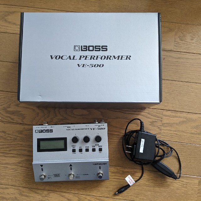 BOSS VE500 ボーカルエフェクター　ACアダプター付き