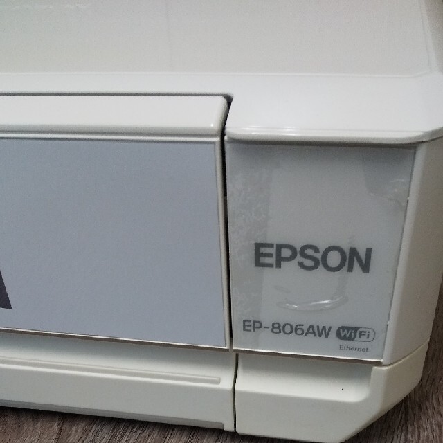 EPSON(エプソン)のエプソンプリンターEP-806AW白 スマホ/家電/カメラのPC/タブレット(PC周辺機器)の商品写真