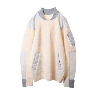 サカイ(sacai)のSacai ドッキング プルオーバー ニット(ニット/セーター)