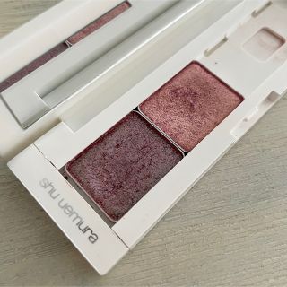 シュウウエムラ(shu uemura)のシュウウエムラ アイシャドウ 2色&専用ケース付き(アイシャドウ)