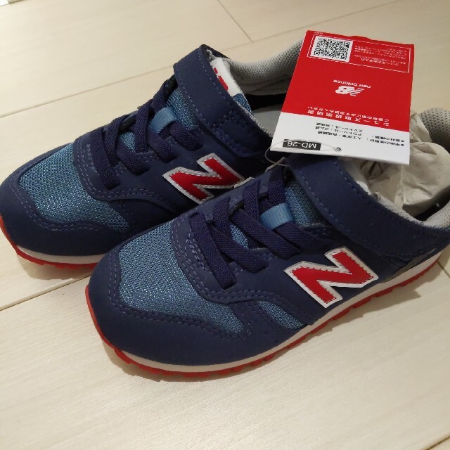 New Balance(ニューバランス)の（最終）新品 18.5cm ニューバランス キッズシューズ   373 靴子供 キッズ/ベビー/マタニティのキッズ靴/シューズ(15cm~)(スニーカー)の商品写真