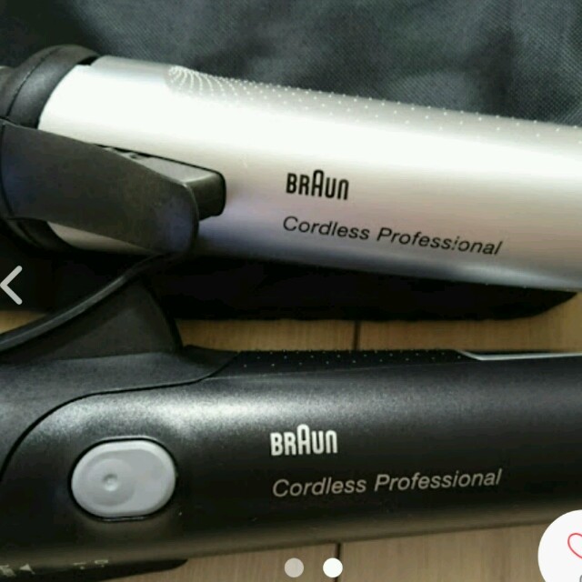 BRAUN(ブラウン)のBRAUN コテ スマホ/家電/カメラの美容/健康(ヘアアイロン)の商品写真