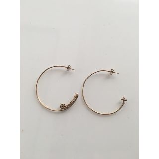 スタージュエリー(STAR JEWELRY)の《終わります！最終価格》スタージュエリー☆フープピアス！K10ゴールド！(ピアス)