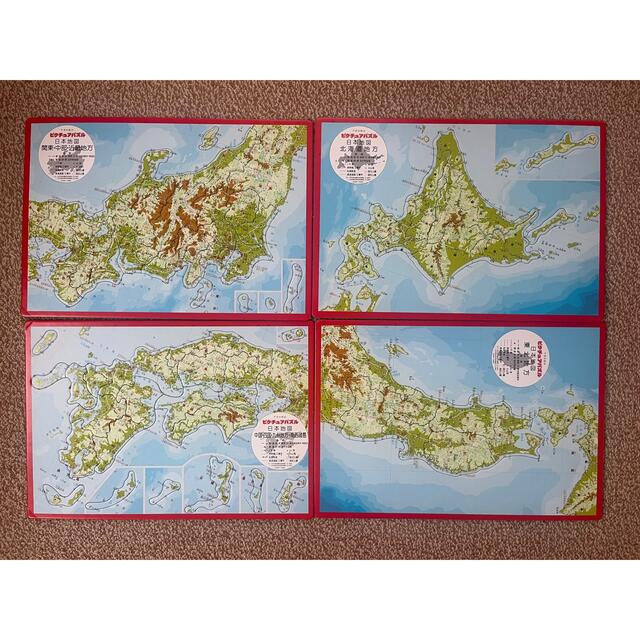 アポロ社　ピクチュアパズル　日本地図 キッズ/ベビー/マタニティのおもちゃ(知育玩具)の商品写真