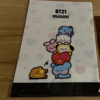 ビーティーイシビル(BT21)のBT21  minini ハピネス A5クリアファイル(クリアファイル)