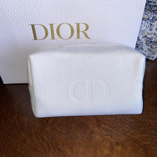 Dior(ディオール)のディオール ベロア調ポーチ レディースのファッション小物(ポーチ)の商品写真