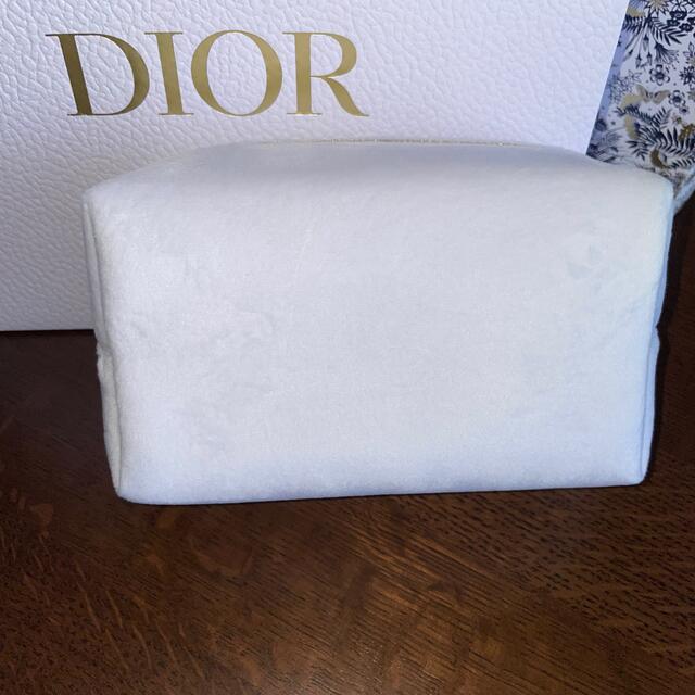 Dior(ディオール)のディオール ベロア調ポーチ レディースのファッション小物(ポーチ)の商品写真