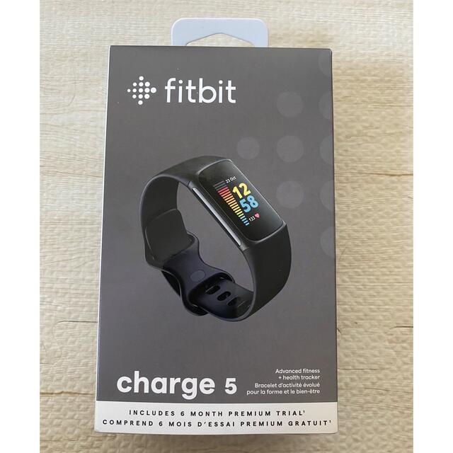 Fitbit charge5 black 新品未開封