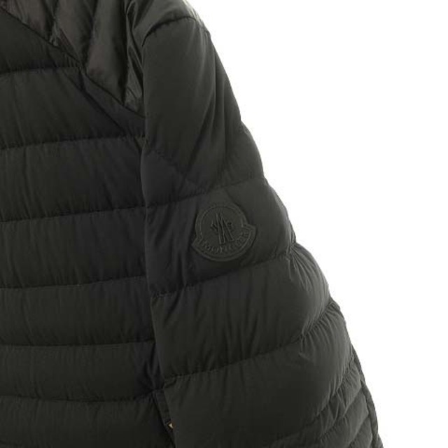 MONCLER(モンクレール)のBARRAL 2018 ライダース ダウン ジャケット ブルゾン 2 ブラック メンズのジャケット/アウター(ダウンジャケット)の商品写真