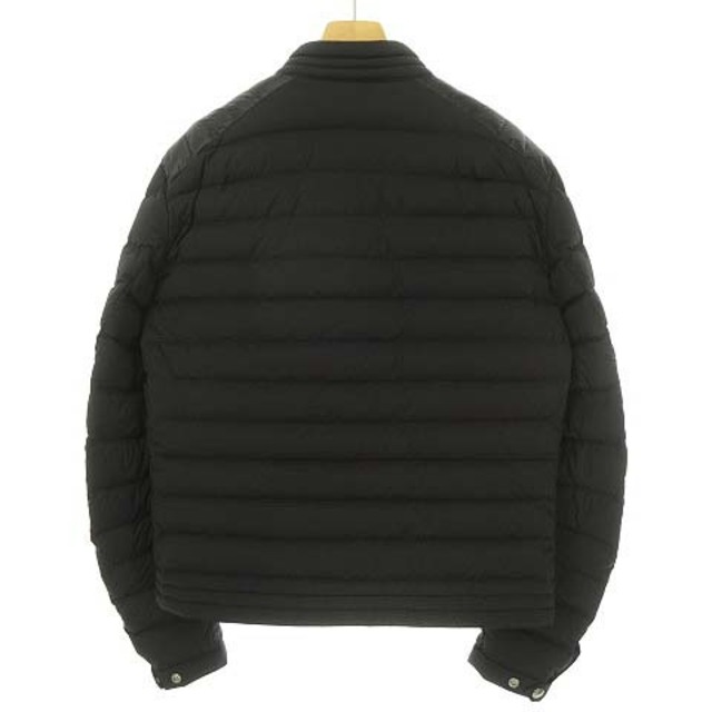 MONCLER(モンクレール)のBARRAL 2018 ライダース ダウン ジャケット ブルゾン 2 ブラック メンズのジャケット/アウター(ダウンジャケット)の商品写真