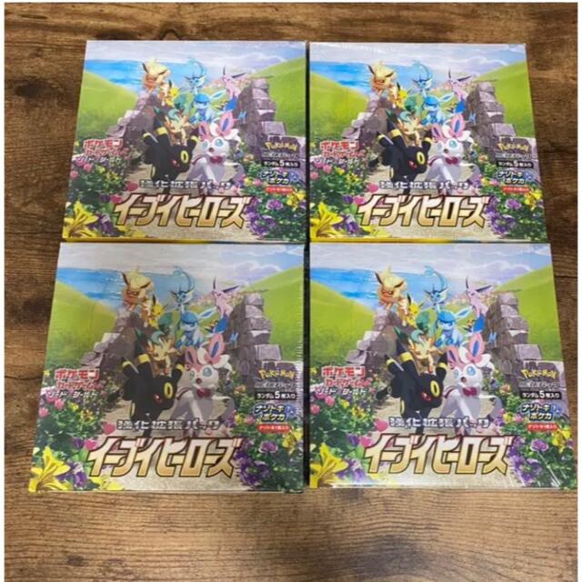 国内初の直営店 ポケモン - イーブイヒーローズ シュリンク付き4BOX