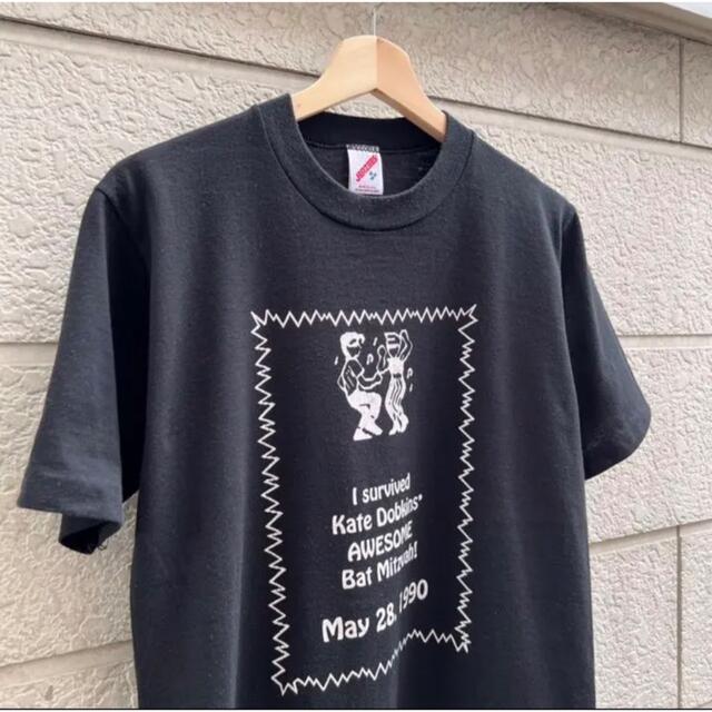 JERZEES - 90s USA製 プリントTシャツ 黒 JERZEES vintageの通販 by 