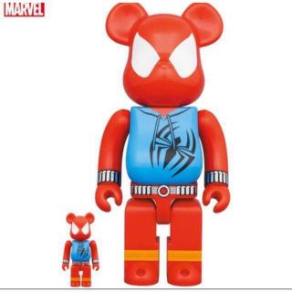 メディコムトイ(MEDICOM TOY)のBE@RBRICK SCARLET SPIDER 100％ & 400％(その他)