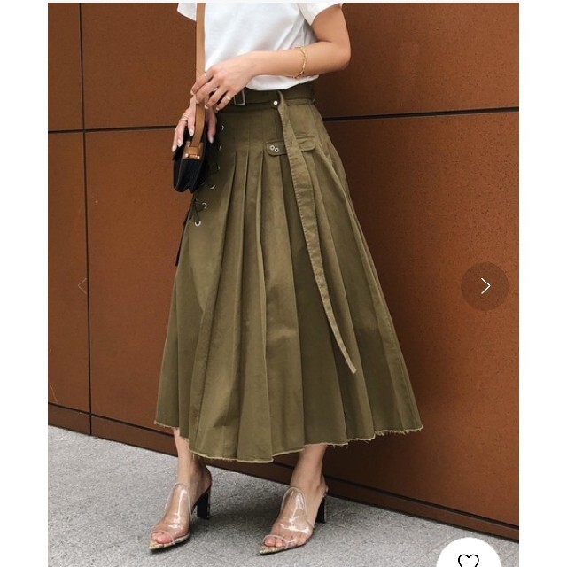 Ameri★PLEATS MILITARY SKIRT