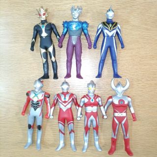 バンダイ(BANDAI)のウルトラマン ソフビ ７体(特撮)