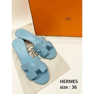 エルメス(Hermes)の【未使用に近い】HERMES＊オラン・サイズ36(サンダル)