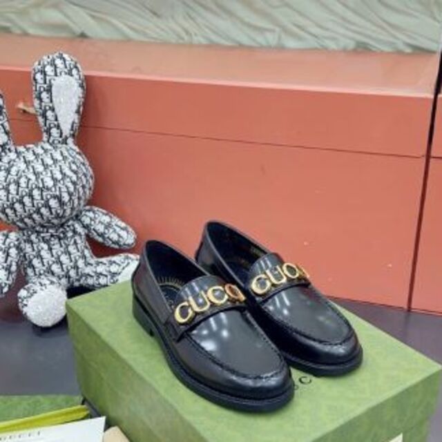 グッチ GUCCI レザー ウィメンズ ローファー 37 | paymentsway.co