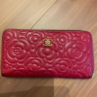 シャネル(CHANEL)のCHANEL 長財布　カメリア　(財布)