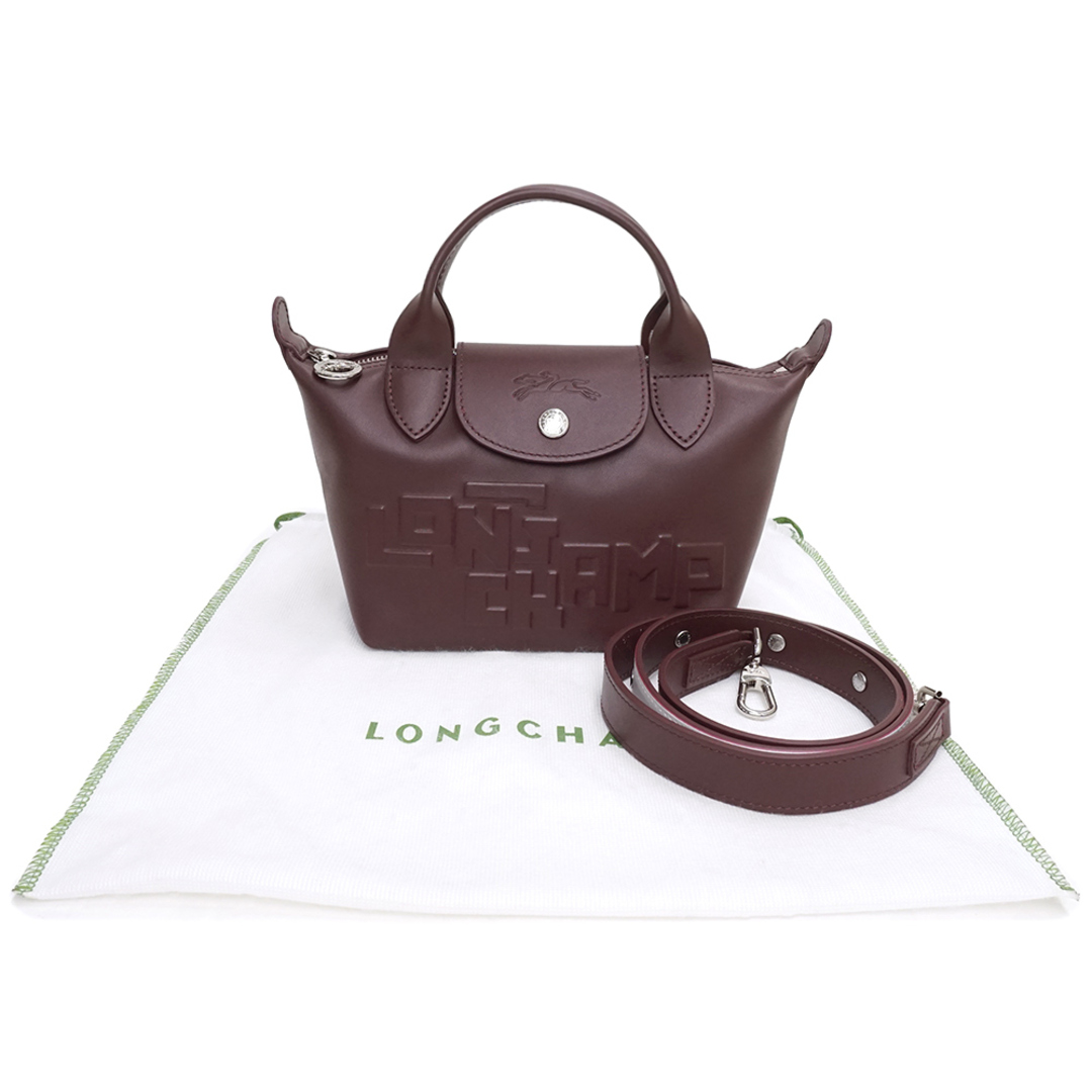 LONGCHAMP - ロンシャン プリアージュ キュイール エスタンプ 2way ...