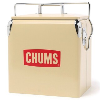 チャムス(CHUMS)のCHUMS チャムス スチール クーラーボックス 12L ベージュ(その他)