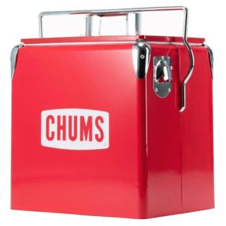 チャムス(CHUMS)のCHUMS チャムス スチール クーラーボックス 12L レッド(その他)