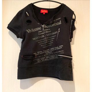 ヴィヴィアンウエストウッド(Vivienne Westwood)のVivienne westwood ヴィヴィアン　トップス(カットソー(半袖/袖なし))