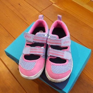 アシックス(asics)の〚かぴばら様専用〛アシックス キッズサンダルsize18(サンダル)