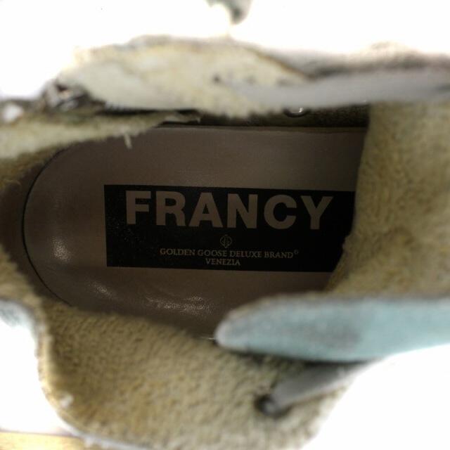 ゴールデングース DELUXE FRANCY スニーカー 24cm 水色