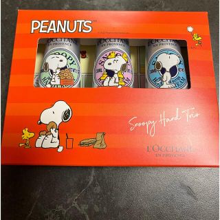 ロクシタン(L'OCCITANE)のSNOOPYハンドトリオ 2022(ハンドクリーム)