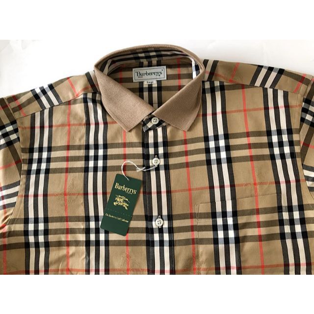 BURBERRY - 山陽商会タグ付バーバリーノバチェックシャドーホース織90s