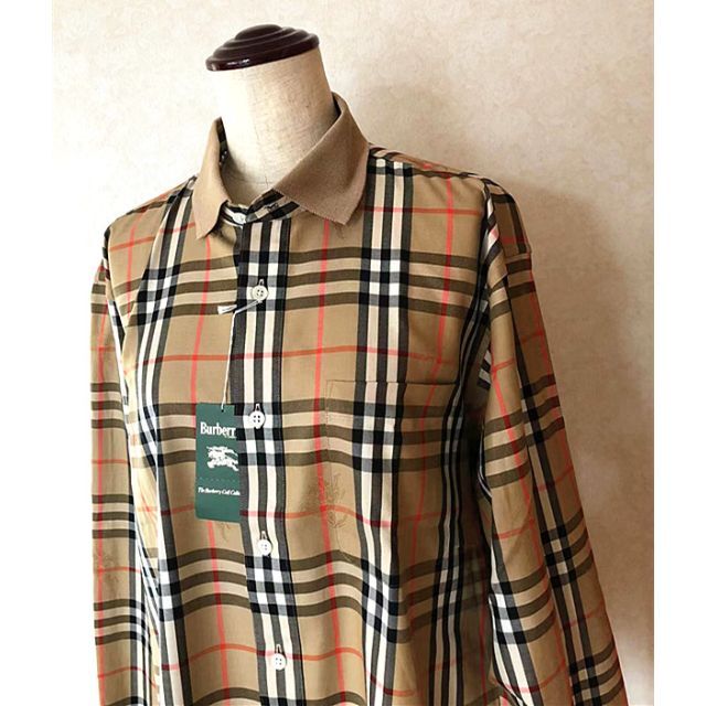 BURBERRY - 山陽商会タグ付バーバリーノバチェックシャドーホース織90s