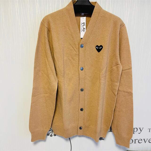 【新入荷】 COMME des GARCONS メンズ ハートロゴ カーディガン