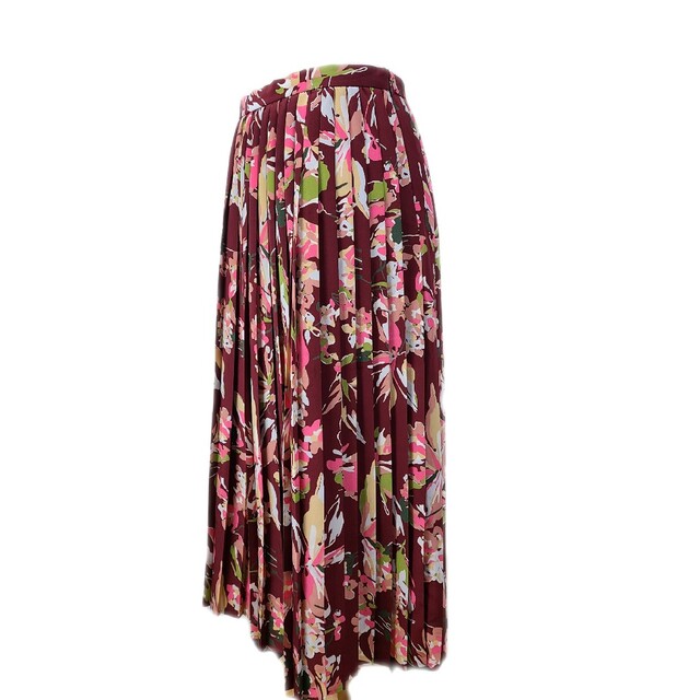 TOMORROWLAND(トゥモローランド)の美品 tomorrowland ミックスフラワープリントスカート レディースのスカート(ひざ丈スカート)の商品写真