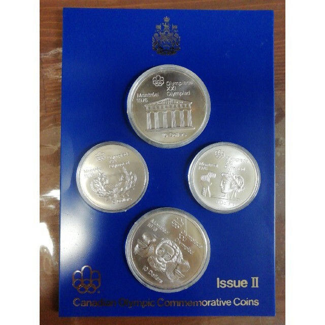 モントリオールオリンピック 記念銀貨 4枚セットⅡ sv925 - tigeriam.com