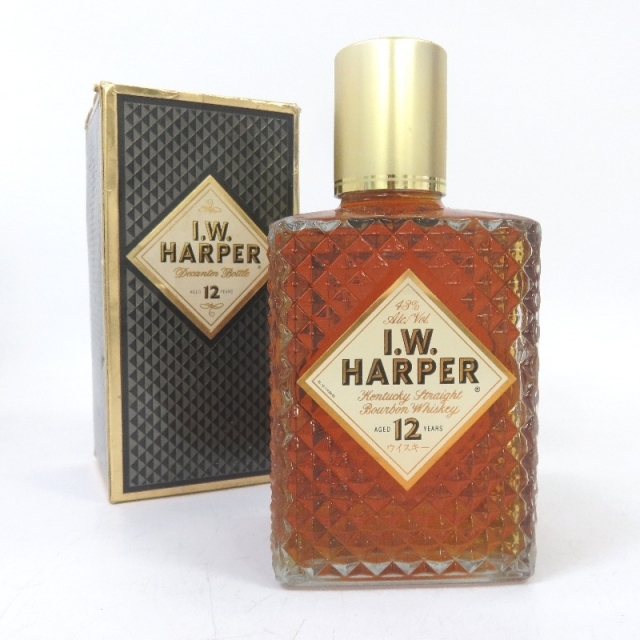 未開封】I.W.HARPER ハーパー 12年 限定 750ml 43% - ウイスキー