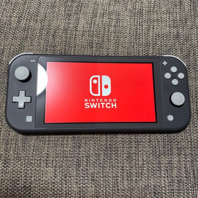 Nintendo Switchライト　グレー　送料込み携帯用ゲーム機本体