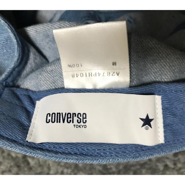 CONVERSE TOKYO(コンバーストウキョウ)のコンバーストウキョウ　デニムキャップ メンズの帽子(キャップ)の商品写真