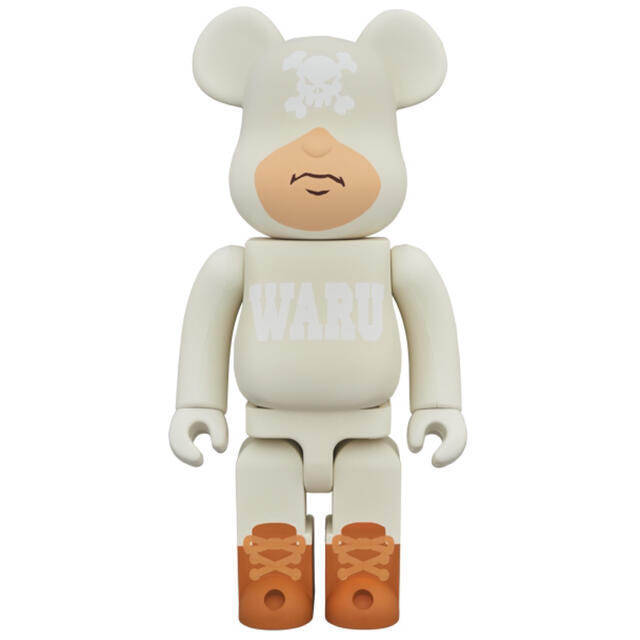 フィギュアBE@RBRICK TOKYO TRIBE WARU 400％ WHITE