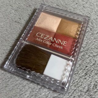 セザンヌケショウヒン(CEZANNE（セザンヌ化粧品）)のセザンヌ ミックスカラーチーク 05 レッド系(7.2g)(チーク)