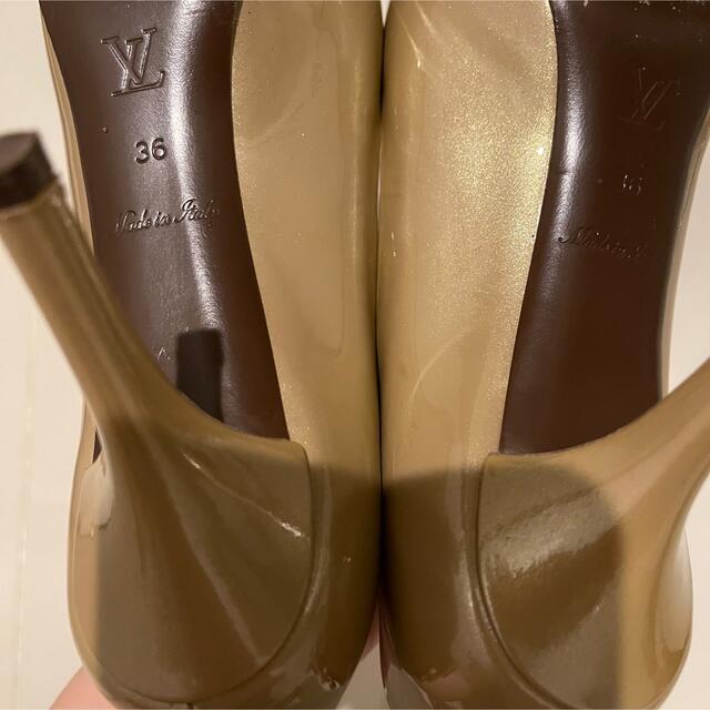 LOUIS VUITTON(ルイヴィトン)の極美品❣️ルイヴィトン パンプス ハイヒール　サンダル　鍵　南京錠　36 レディースの靴/シューズ(ハイヒール/パンプス)の商品写真