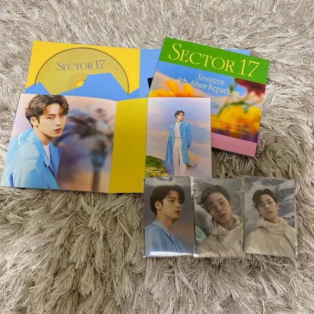 SEVENTEEN(セブンティーン)の※画像2枚有り　SECTOR17 SEVENTEEN ミンギュ　 エンタメ/ホビーのCD(K-POP/アジア)の商品写真