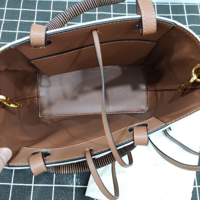 LOEWE ロエベ アナグラム トートバッグ スモール ジャガードカーフ