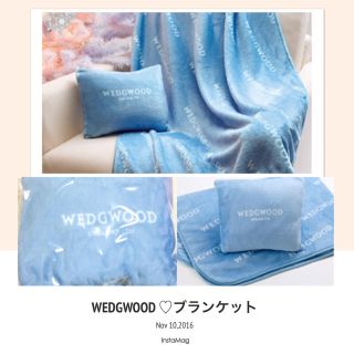 ウェッジウッド(WEDGWOOD)のWEDGWOOD＊ブランケット(日用品/生活雑貨)