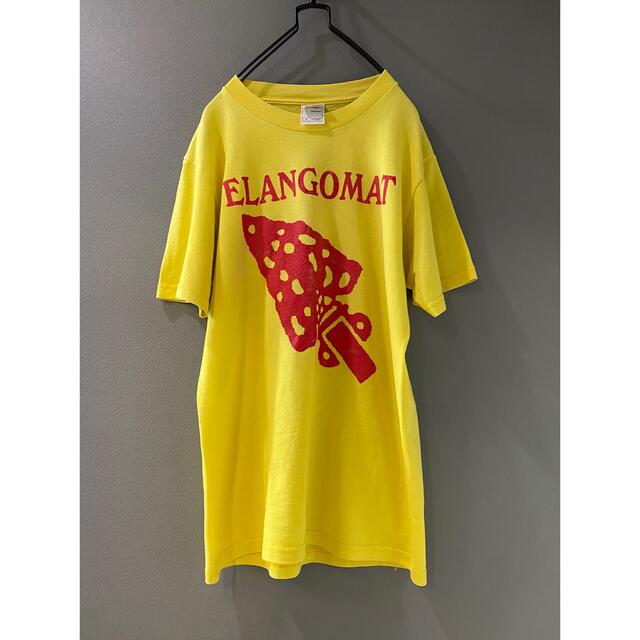 ビンテージ 90s USA バンド 槍 きのこ イエロー 黄 Tシャツ