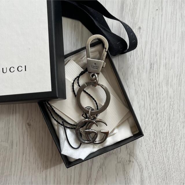 Gucci(グッチ)のGUCCI キーリング　スネーク　GG レディースのファッション小物(キーホルダー)の商品写真