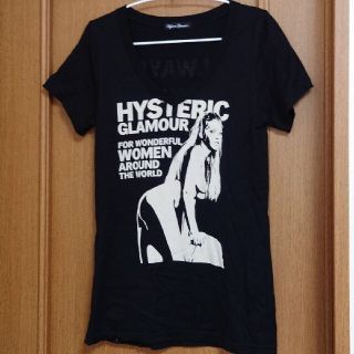 ヒステリックグラマー(HYSTERIC GLAMOUR)のヒステリックグラマー　VネックTシャツ(Tシャツ(半袖/袖なし))