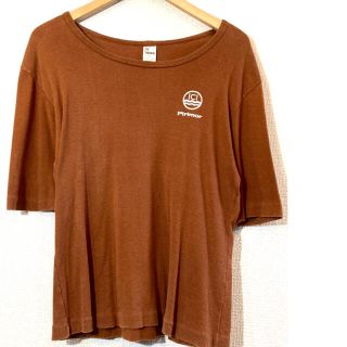 REINE BAUMWOLLE★70'sVINTAGE★Tシャツ★ビンテージ★茶(Tシャツ/カットソー(七分/長袖))